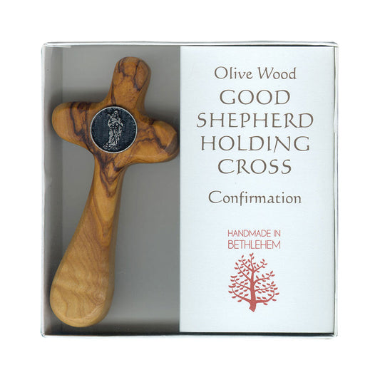 Confirmation Good Shepherd Holding Cross