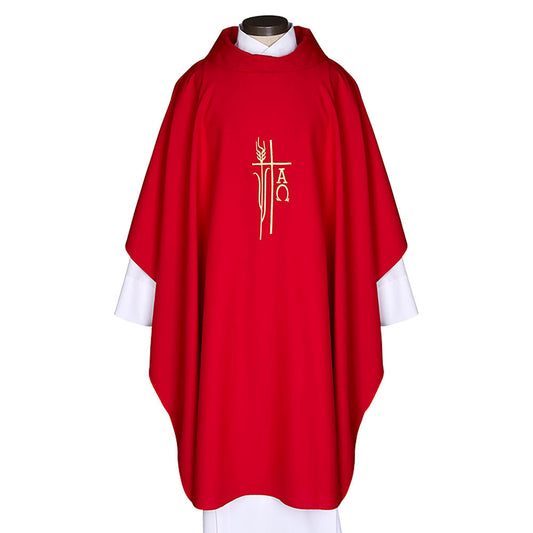Monastic Cowl Neck Chasuble - Available in 5 Litugical Colours