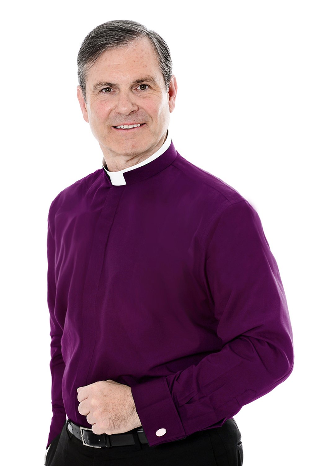 Tonsure Clerical Shirt – Long Sleeve – Double Cuff