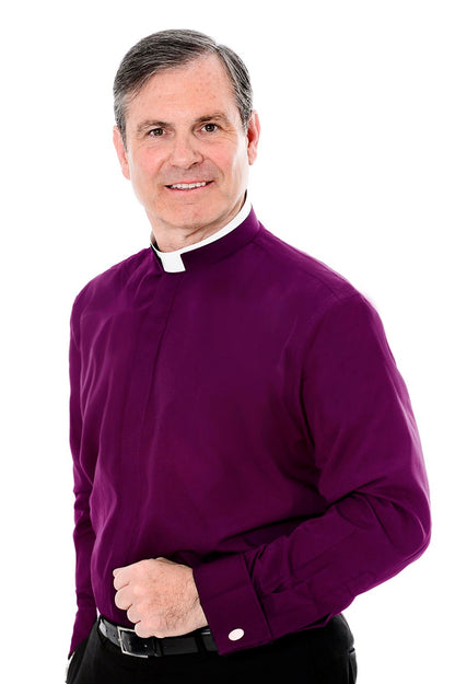 Tonsure Clerical Shirt – Long Sleeve – Double Cuff