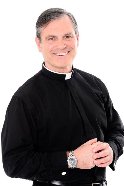 Tonsure Clerical Shirt – Long Sleeve – Double Cuff