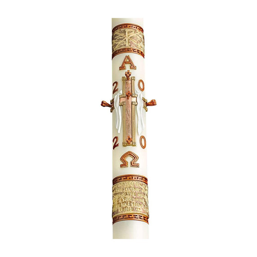 Luke 24 Paschal Candle
