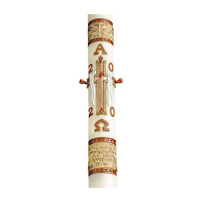 Luke 24 Paschal Candle