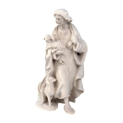 Pastor with Lamb - Maple Wood