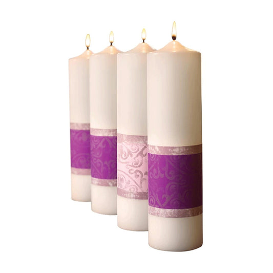 Emmanuel Series Pillar Advent Candles