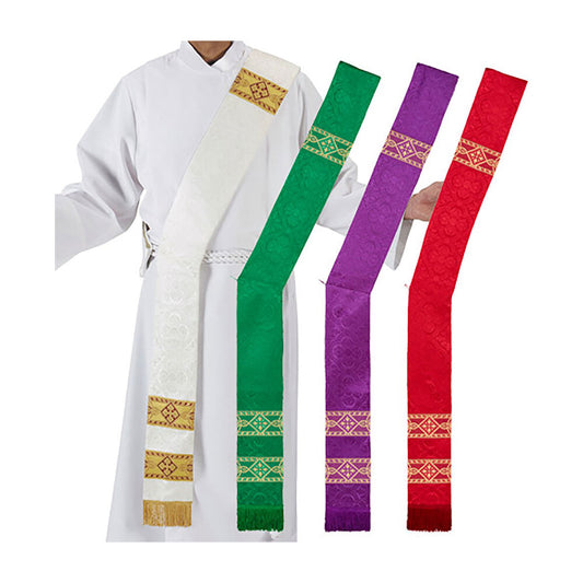 Avignon Deacon Stole - Available in 4 Colours
