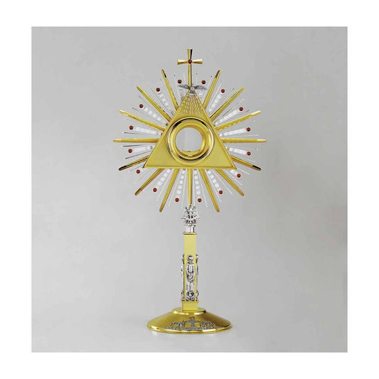 28 1/4" Silver & Gold Plated Monstrance