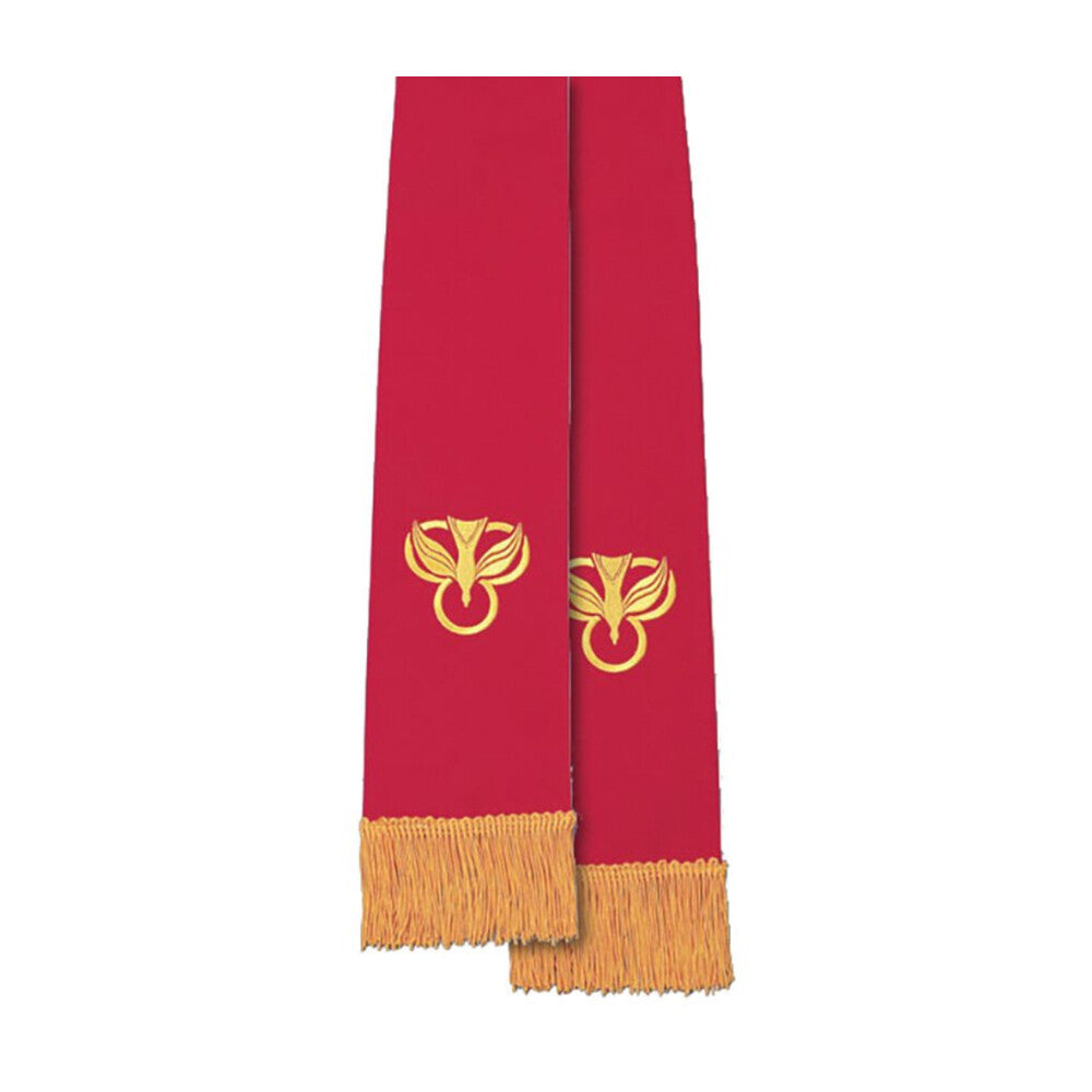 Reversible Pentecost Stole Red/White