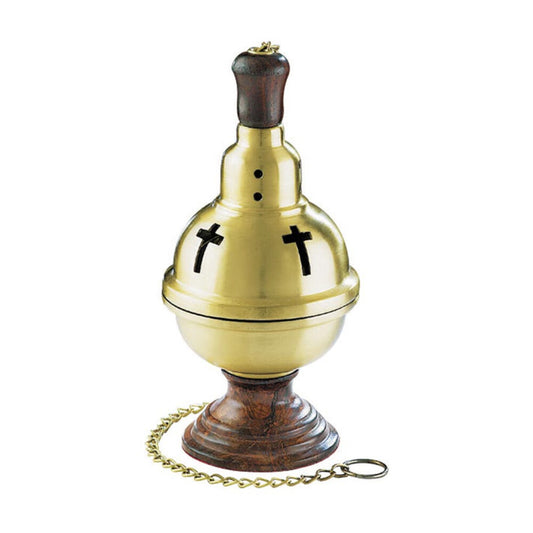 Censer with Wood Base