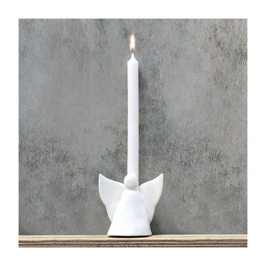 Candle With Holder - Angel