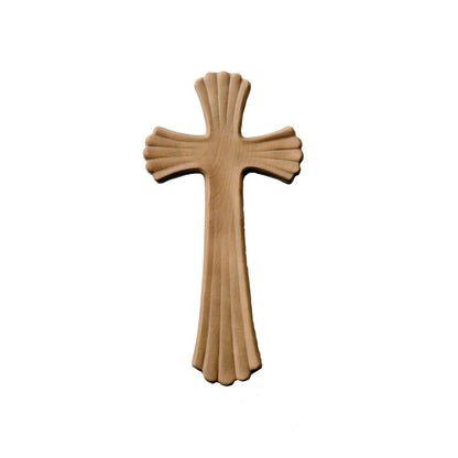 Elegant Modern Stylized Cross "Bethleem" in Maple Wood