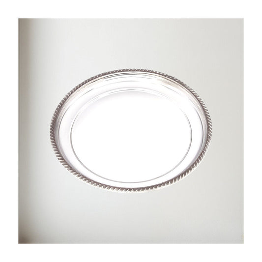 Medium Gadroon Rim Pewter Tray