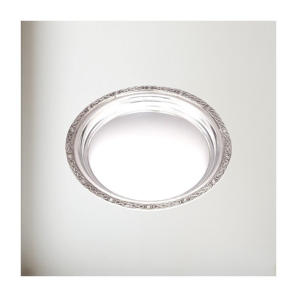 Small Celtic Rim Pewter Tray