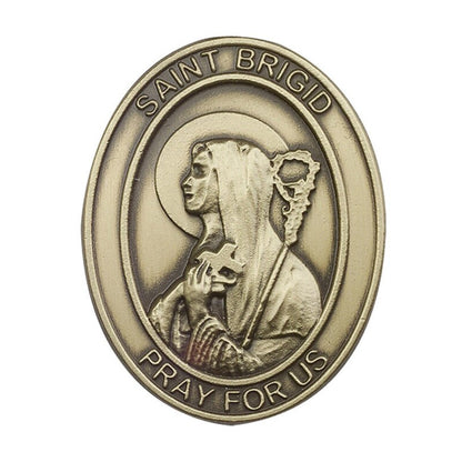 St. Brigid of Ireland Visor Clip