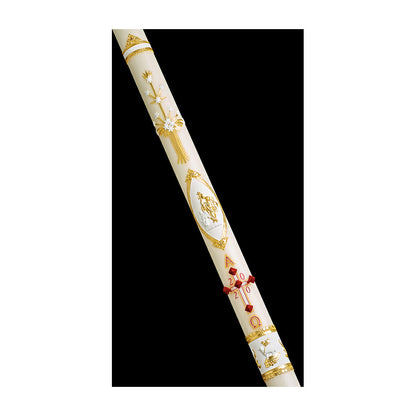 Ornamented Paschal Candle