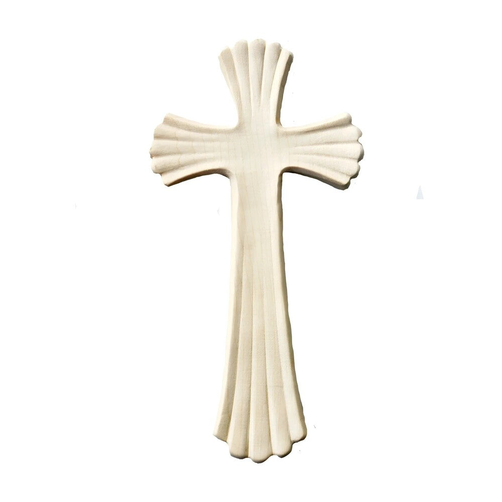 Elegant Modern Stylized Cross "Bethleem" in Maple Wood