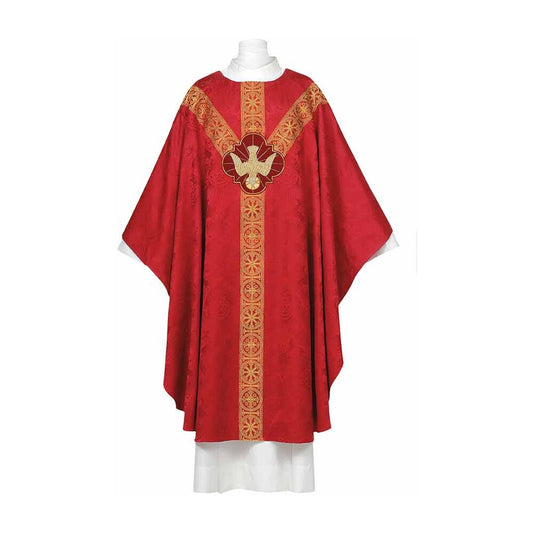 Chasuble with 'Descending Dove' Monogram - Available in 8 Colours