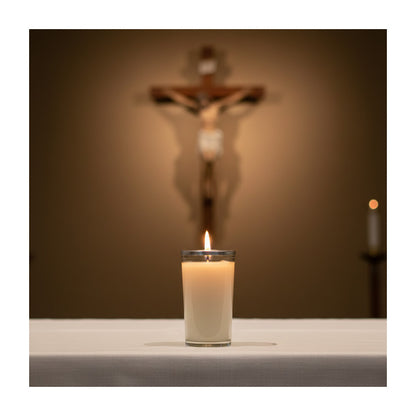 72 Hour Light in Clear Glass - Available in a Case of 12 or Individually