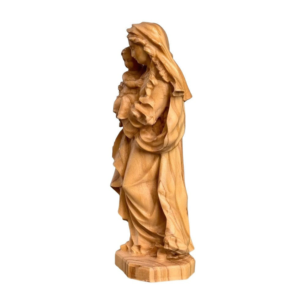 Statue Our Lady of Reverence carved in Val Gardena Wood