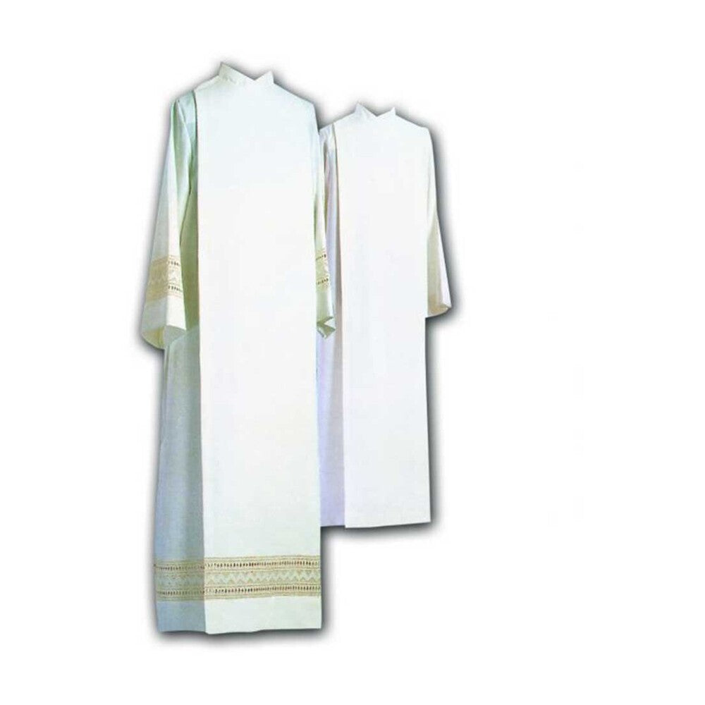 Cotta with Lace Embroidery