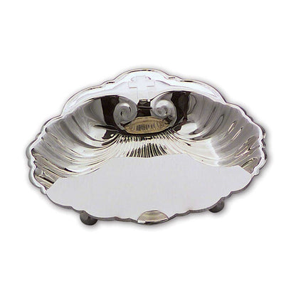 5" Silver Plate Baptismal Shell