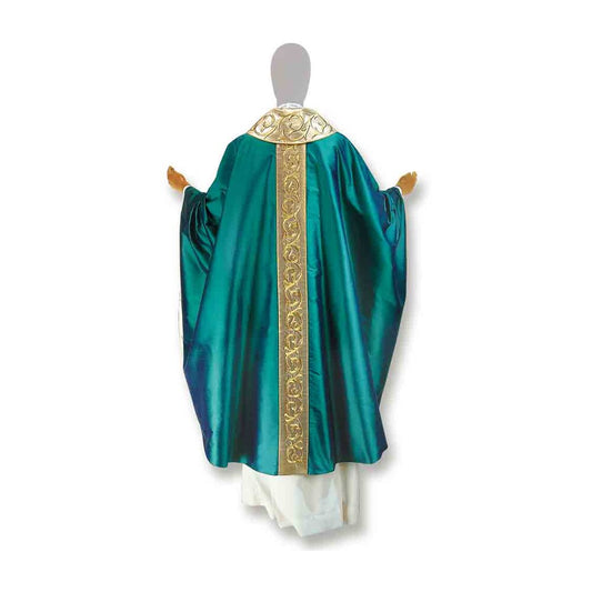 Pure Silk Baroque with Embroidered Chasuble