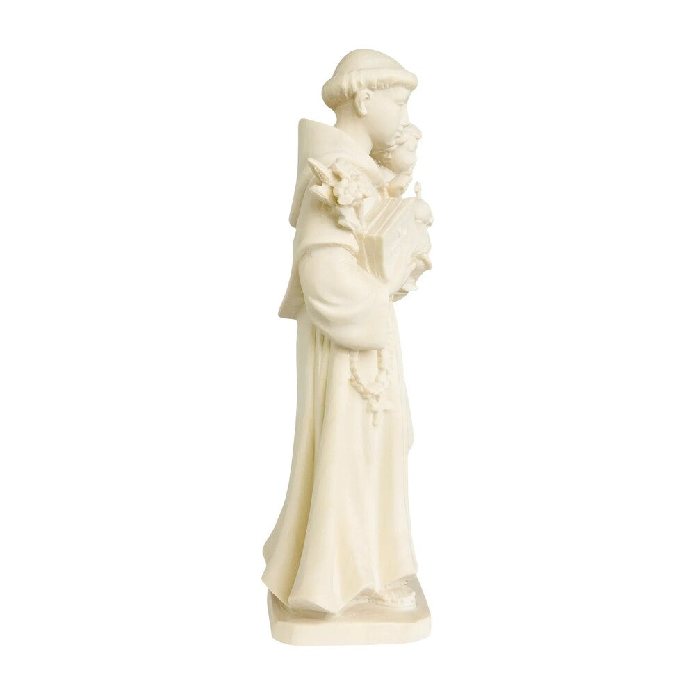 Saint Anthony of Padua and Infant Jesus statue carved in wood