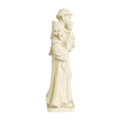 Saint Anthony of Padua and Infant Jesus statue carved in wood