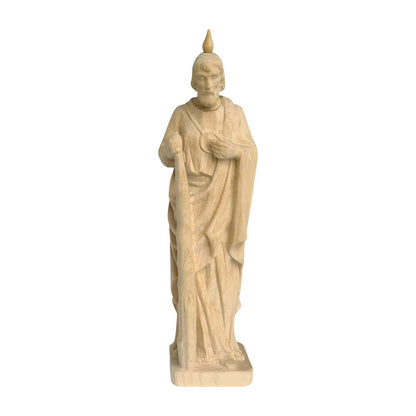 Statue of Saint Jude Thaddeus Carved in Val Gardena Wood