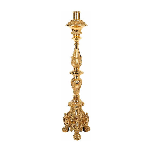 56" High Bronze Casting Paschal Candlestick