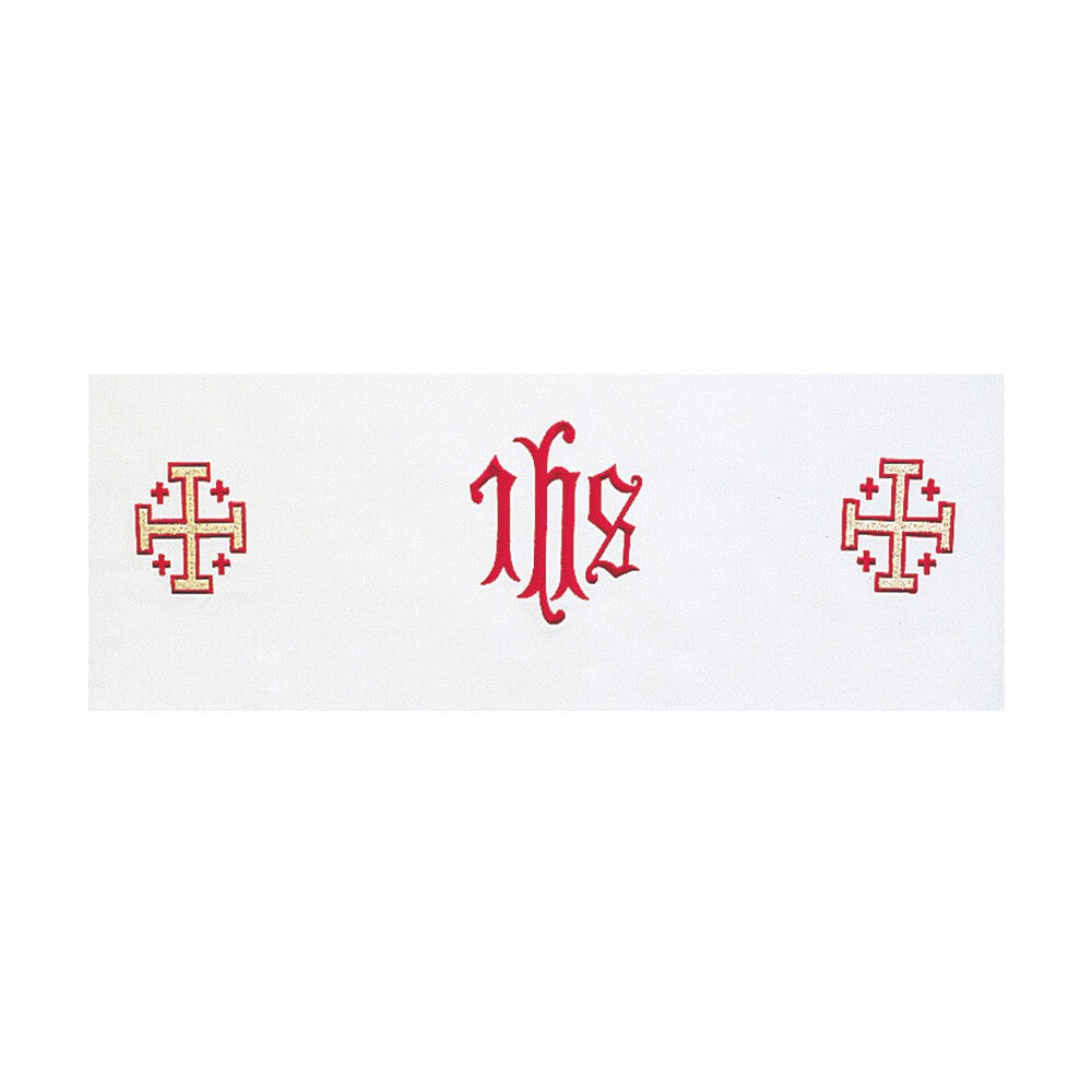 Washable Fitted Altar Cloth - Design BVSL9404 Available In 6 Liturgical Colours