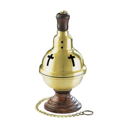 Censer with Wood Base