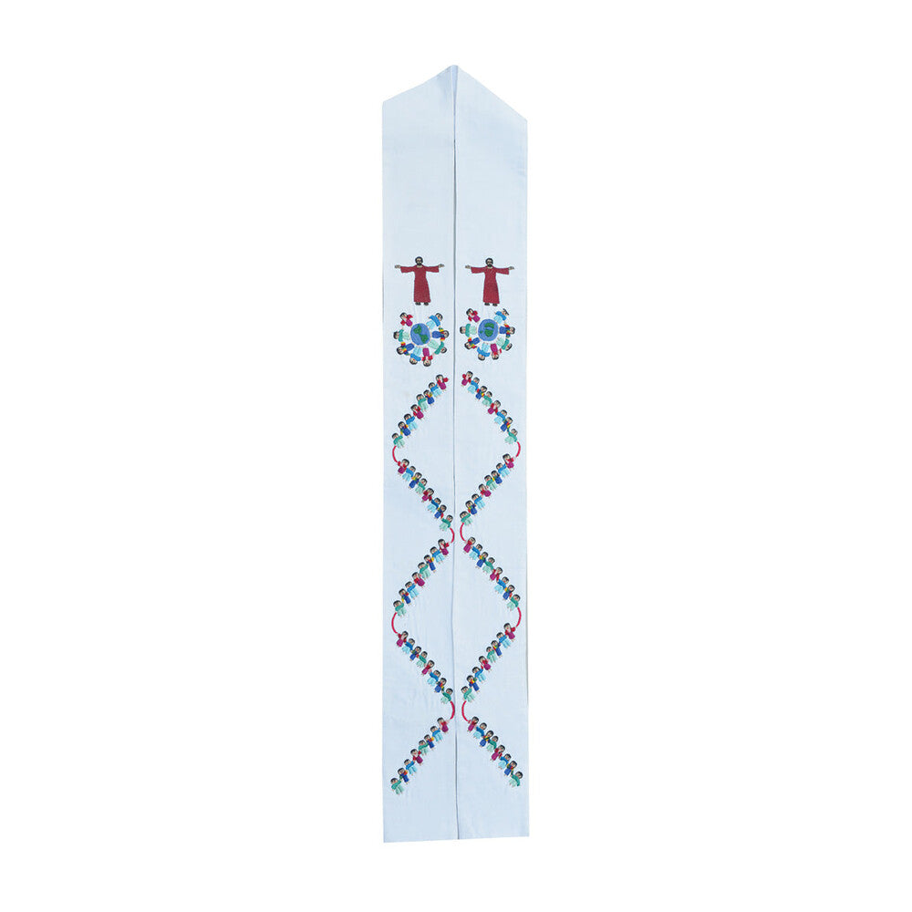 Fair Trade Chain of Children Overlay Stole