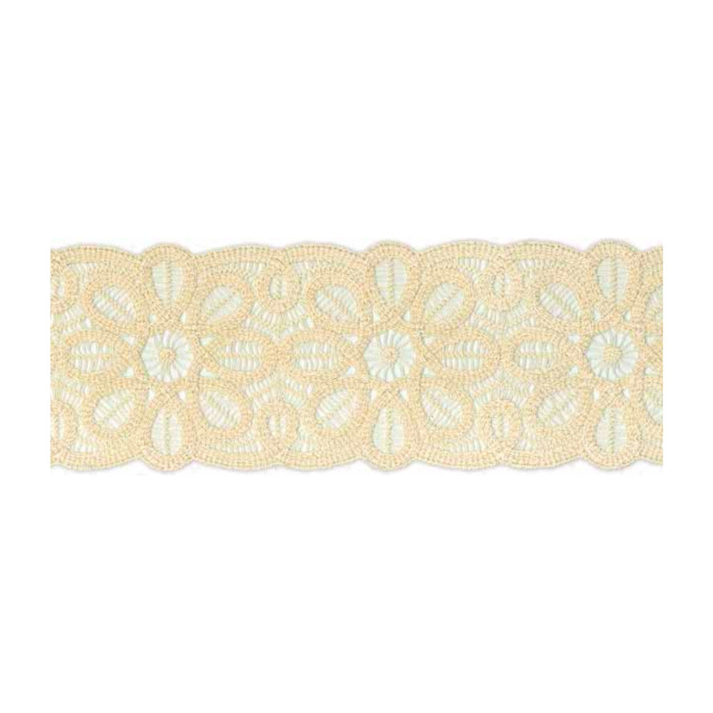 Plissé Cotta with Ornamental Floral Lace Edition