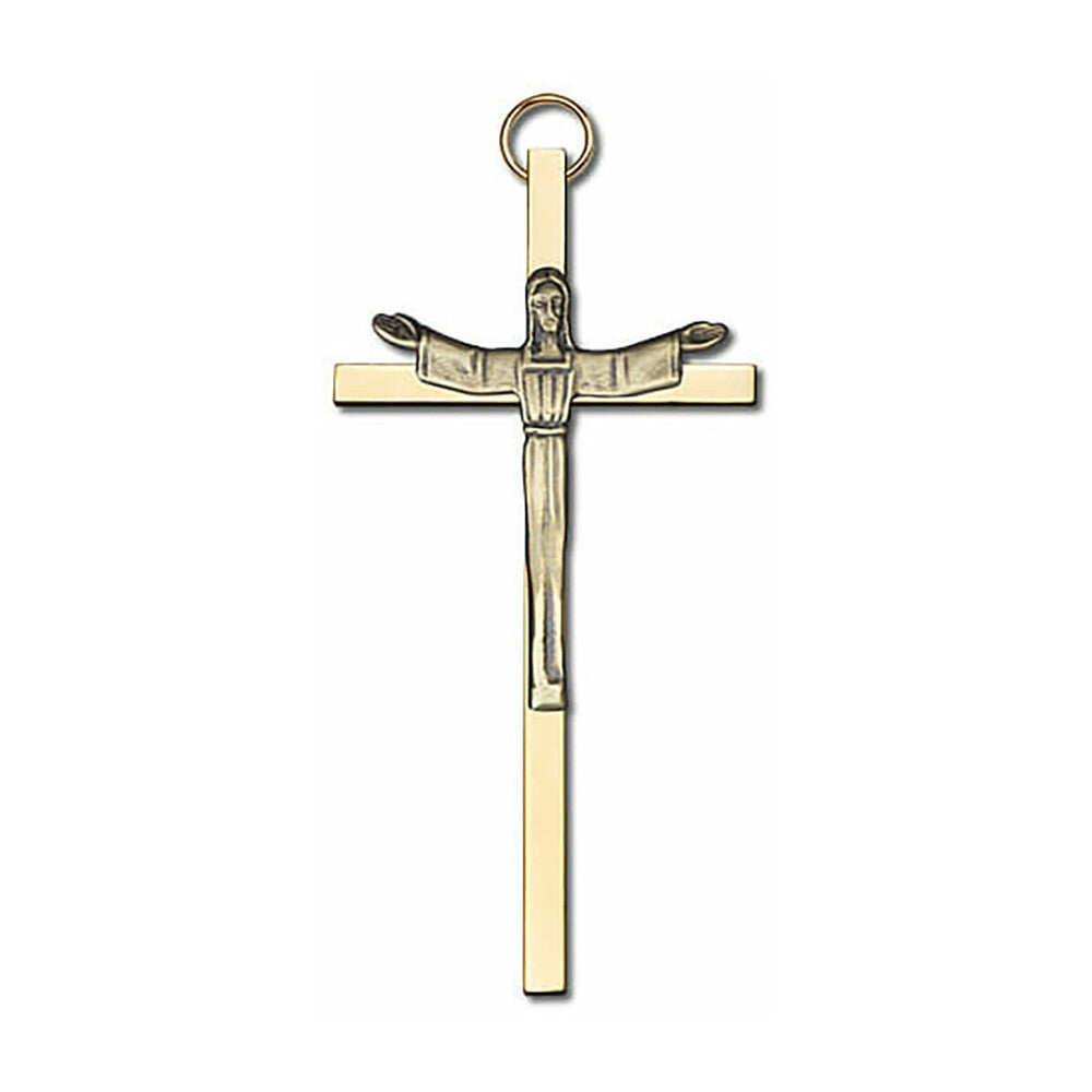 Risen Christ 4" Metal Wall Cross 4465
