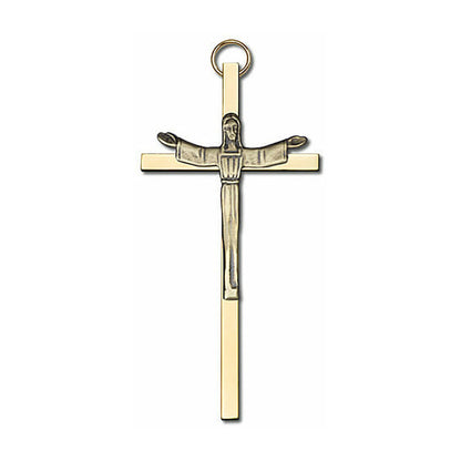 Risen Christ 4" Metal Wall Cross 4465