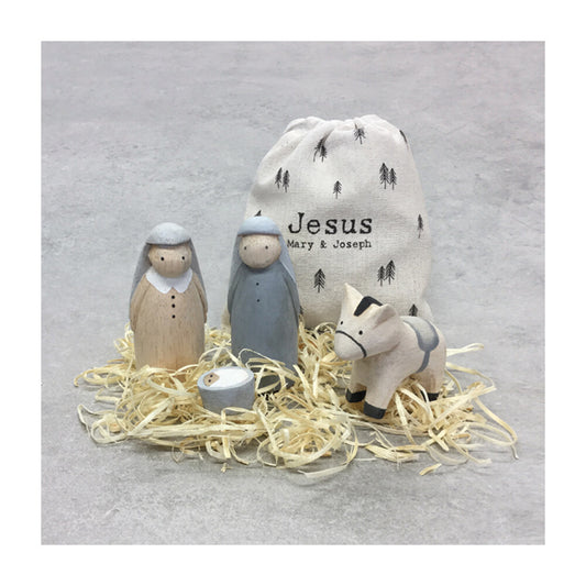 Jesus, Mary & Joseph Bag Set
