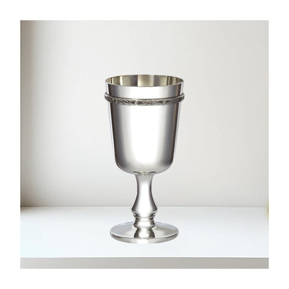 Pewter Celtic Band Chalice
