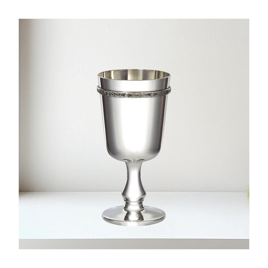 Pewter Celtic Band Chalice
