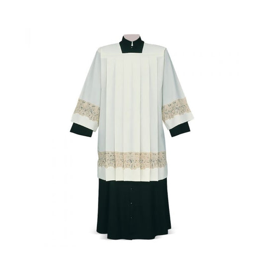 Entredeur Fiori Ivory Cotta with Refined Floral Embroidery