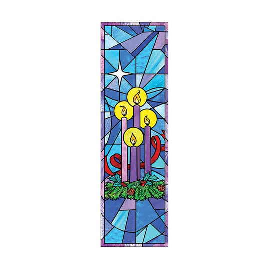 Celebrate Advent Banner 2' W x 6' H