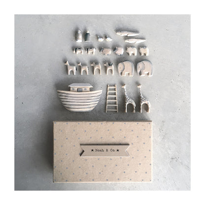 Natural Little Noah's Ark Set in Box