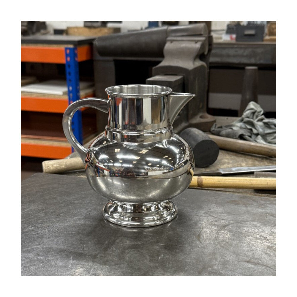 Two Pint Pewter Water Jug