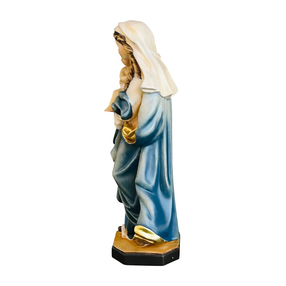Statue Our Lady of Reverence carved in Val Gardena Wood