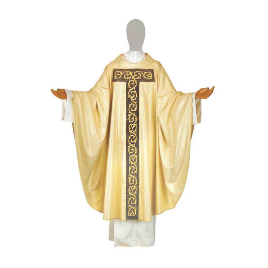 Pure Wool & Lurex Baroque Gold Chasuble