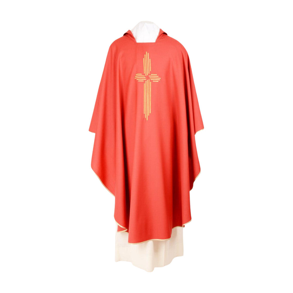 Wool/Terylene Concelebration Chasuble - Available in 4 Liturgical Colours