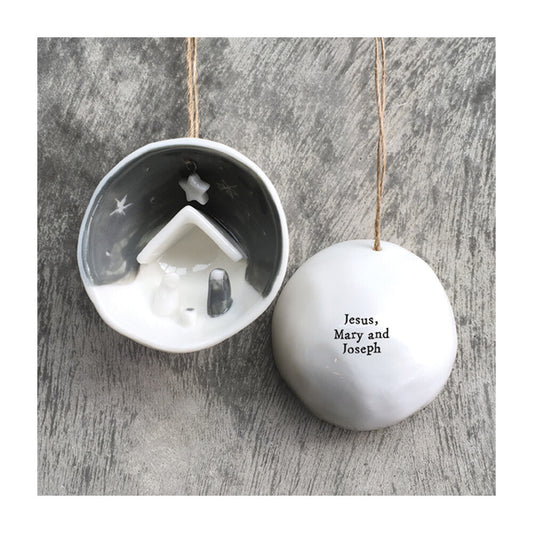 Jesus, Mary & Joseph Christmas Bauble