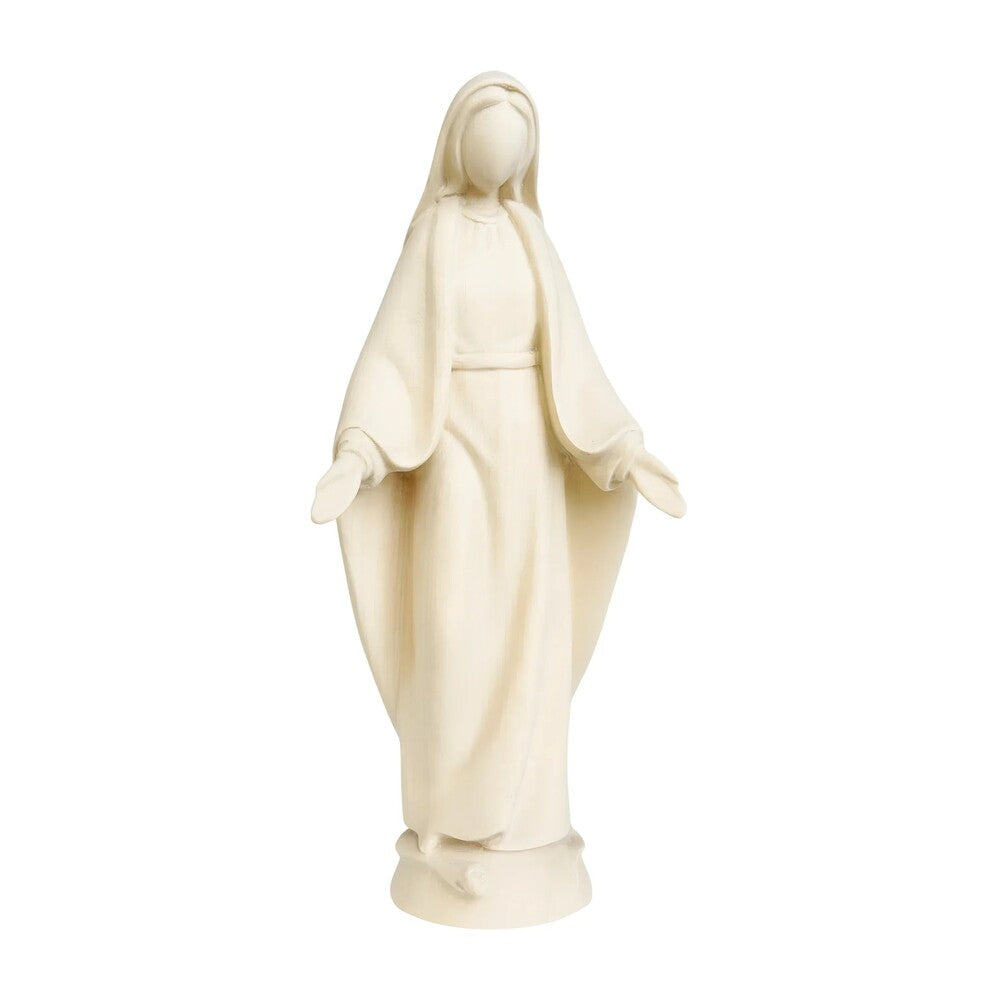 Modern Miraculous Madonna – Val Gardena Wood Carving