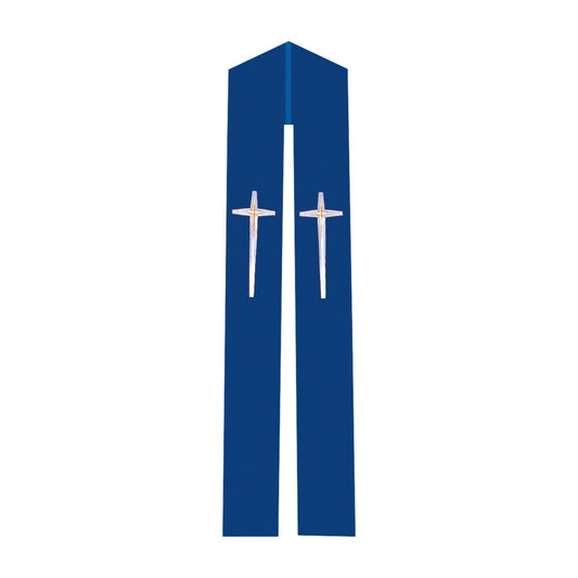 Gold Cross Overlay or Deacon Stole