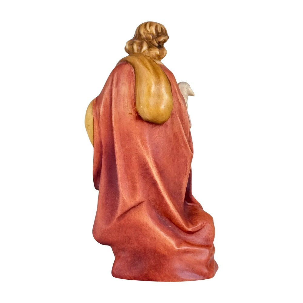 Pastor with Lamb - Maple Wood
